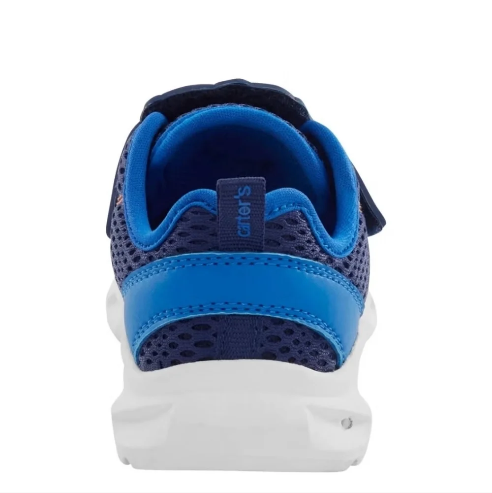 Kids Blue Dinosaur Sneakers children size 4 new Carter's boys dinosaur